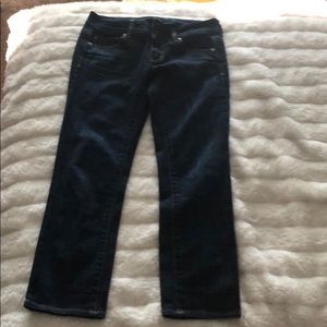 American Eagle Artist Stretch Capris Jeans